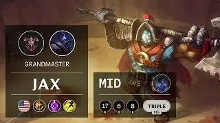 Jax Mid vs Sylas - NA Grandmaster Patch 9.8