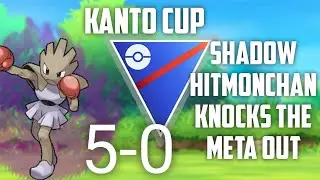 Shadow Hitmonchan Delivers the Knockout blows going a perfect 5-0 in the Kanto cup