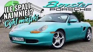 1998 Porsche Boxster - Sprawdzam zużycie paliwa w mieście.
