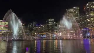 Sydney Infinity | Uncut video of AmaZing vivid Lights show | DarlingHarbour | 4K #darlingharbour #4k
