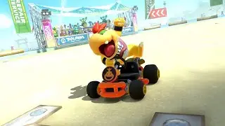 Mario Kart World - Shell Cup 150cc (Bowser Jr Gameplay)