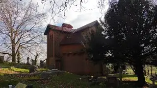 Watts cemetery chapel, Compton, Surrey. A unique design by Mary Watts 1898.