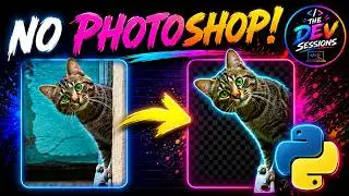 🔥 Remove Any Image Background with Python | No Photoshop Needed! #Programming #PythonProject