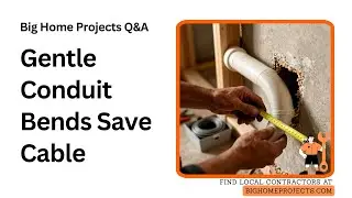 Six Times Conduit Diameter Long Sweep Pull Tips
