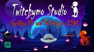 Cartoon Animator 5 Tutorial | Handling EPS and SVG for CTA5 | CTA5