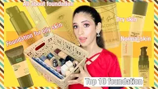 Best Top 10 foundation for oily normal and dry skin