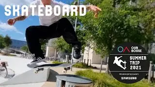 Skateboard &ndash; &ldquo;Our House Summer Trip 2021&rdquo; with Justin Sommer and Jan Hoffmann