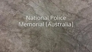 National Police Memorial (Australia)