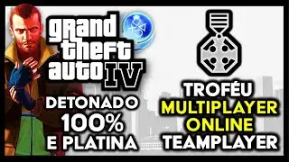 GTA 4 - Detonado 100% e Platina - Trof&eacute;u Teamplayer
