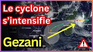 Le cyclone Gezani s&rsquo;intensifie