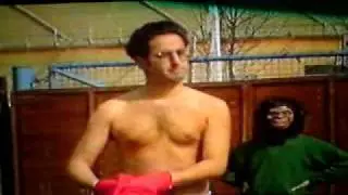 Keegan gets sent off...