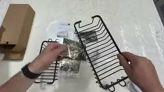 3Pack Shower Caddy, Shower Organizer with Soap Dish Review, Strong and looks good