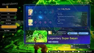 DRAGON BALL: Sparking! ZERO Custom Battle, World Library, Legendary Super Saiyan 2.0