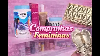 COMPRAS FEMININAS 🛍️💖 | Achadinhos de Beleza, Cabelo e Autocuidado