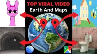 I Found Top 4 Viral Video On Google Earth Official Maps 🌎#googleearth #googlemaps #viralvideo 