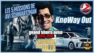 JE FAIS TOUTES LES MISSIONS DE AVI SCHWARTZMAN 🥴 (4K - 60fps) SUR GTA ONLINE