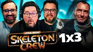 STAR WARS: SKELETON CREW EPISODE 3 REACTION! 1x3 Breakdown and Review | Disney Plus &bull; Jude Law