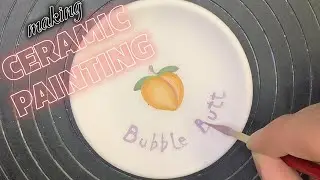 🔥modern CERAMIC PAINTING BUBBLE🍑