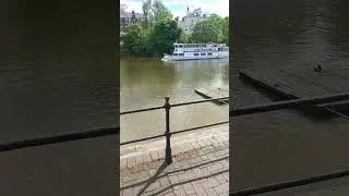 River Dee Chester - Lady Diana Boat - May 2025 #Boat #RiverDee #River #Chester #Cheshire #Spring