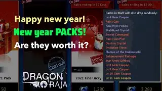 Dragon Raja Sea - Happy New year Packs! Are they worth it?
