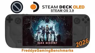 Aliens Dark Descent (Test 01.2026) on Steam Deck OLED with Steam OS 3.9
