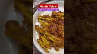 Masala Sahjan, drumsticks #food #healthyrecipes #cooking #recipe #indianfood #shortvideo #shorts