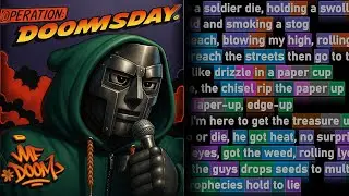 MF DOOM - The Finest ft. Tommy Gunn (Rhyme Scheme)