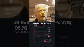 Trump says he's not worried about the dollar's decline despite four year lows. 💵