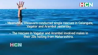 5 rescues conducted in last 3 days along North Goa coast, 5 year old lad reunited with parents