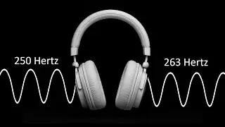 Pure Tone 13Hz Alpha Binaural Beat, Brainwave tones for Super relaxation and Focus - Black screen.