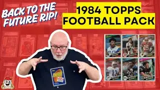 🏈Футбольный набор Topps 1984 года⚡ Юбилейный флешбэк!🏈⚡