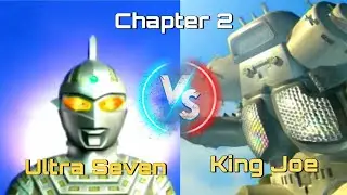 Ultra Seven Vs King Joe S Rank - Fighting Evolution 3 Gameplay
