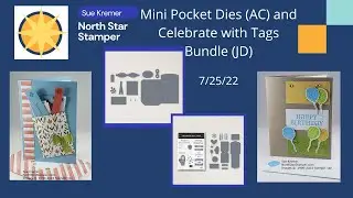Mini Pocket Envelope Dies and Celebrate with Tags Stamp Set and Dies