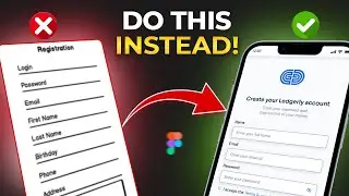 Figma Tutorial For Beginners: Mobile Sign Up Page in Figma (Hindi)