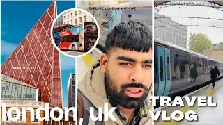 London Train Journey  Amazing City Views | UK Vlog#subscribe #subscribe london #vlogs #trending 