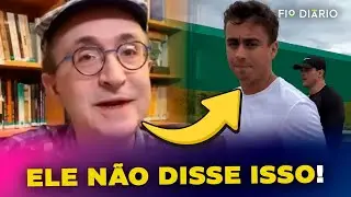 REINALDO AZEVEDO DEBOCHA DE NIKOLAS E PASSA VERGONHA
