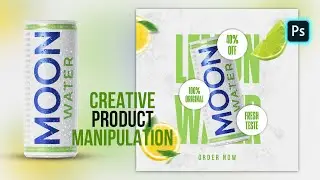Modern Graphics DESIGN idea in Photoshop | Photoshop Poster Design Tutorial