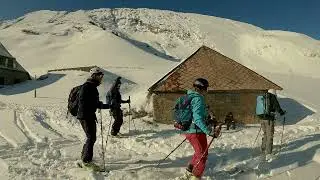 SKI DE RANDO Col de l'ARCLUSAZ BAUGES