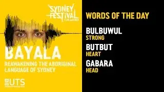 UTS Presents: Words of the Day #5: Sydney Festival 2017