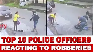 10 times Police Officer REACTS and Foils Attempted Robbery | Robbery Cases That Ended Well - 3