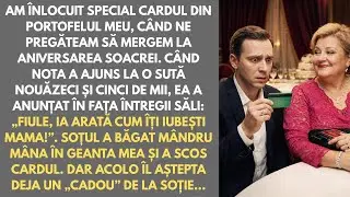 Am înlocuit cardul din portofel înainte de jubileul soacrei. Nota de plată era de 195 de mii