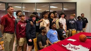 Pineville&rsquo;s Javonte Thomas officially signs with Angelina College