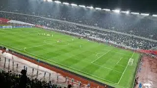 გოლის გაუქმების მომენტი და მაყურებლის რეაქცია  / საქართველო-ლუქსემბურგი