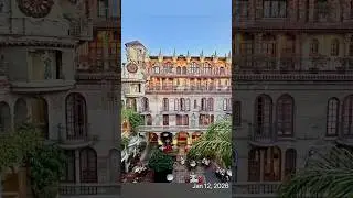 Mission Inn-an evolving collage of Spanish Mission, Moorish, Mediterranean, and Gothic influences,