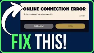 ARC RAIDERS ONLINE CONNECTION ERROR [FIXED]