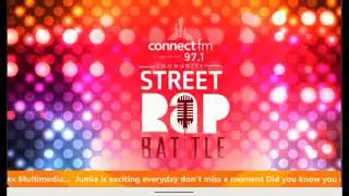 Cocoa Gh Performed with Pages At Connect Fm Community Street Rap Battle On A Duet Performance 🔥🔥🔥