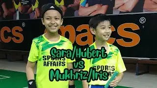 Sara/Hubert vs Mukhriz/Iris | BADMINTON TRAINING