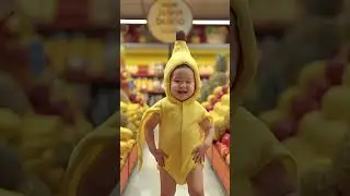 Golden Fruit Salad Dance | Baby Dance #shorts #viralbaby #babydance #kpopdemonhunters