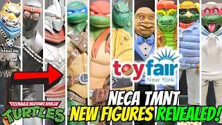 NECA TMNT New Figures Revealed At New York Toy Fair 2026
