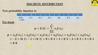 Probability | Discrete Distribution | Binomial Distribution |Mean and Variance| Different Examples